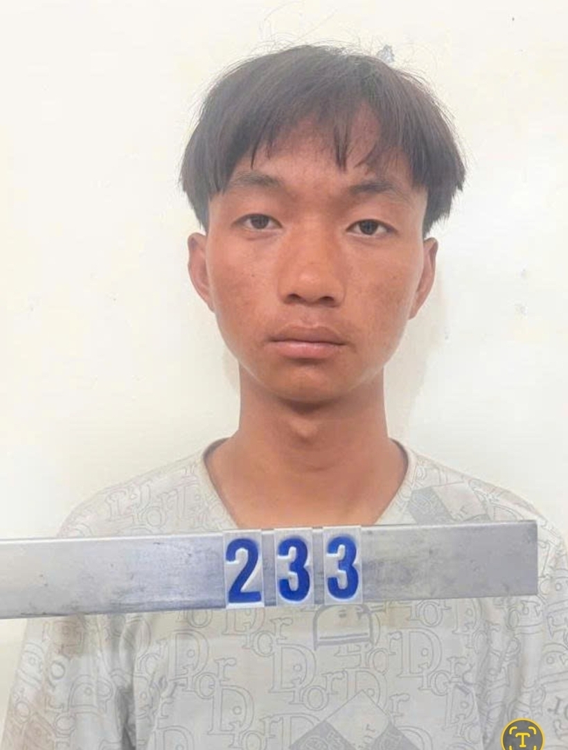 Đối tượng Châu A Tùng. Ảnh: Công an tỉnh Lào Cai.