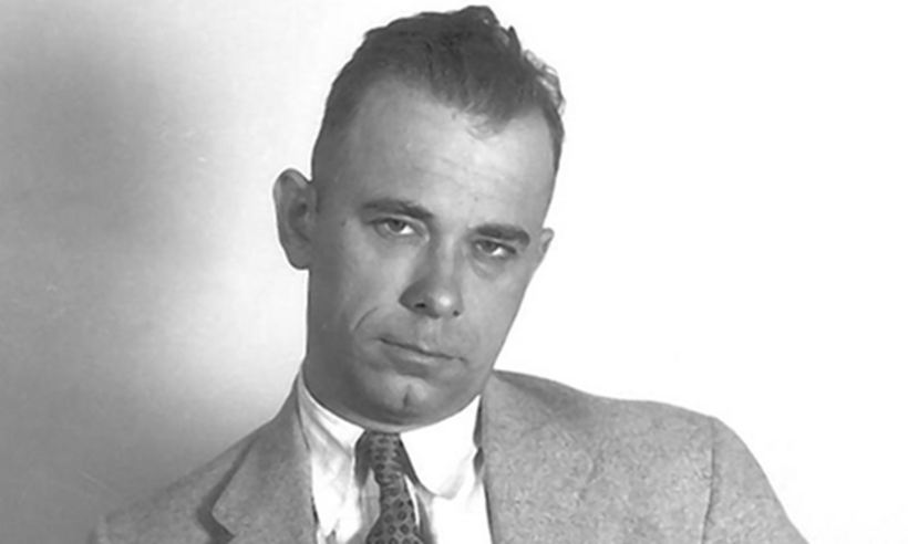 John Dillinger, tên cướp ngân hàng khét tiếng người Mỹ.