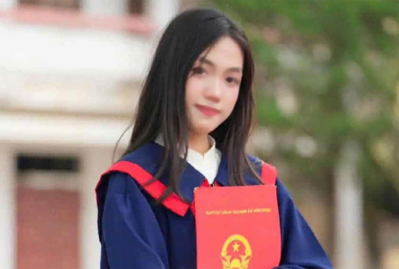 Nữ sinh Lê Thị Thanh Huyền. Ảnh: Công an xã Thành Thọ Bình / Theo VietNamNet
