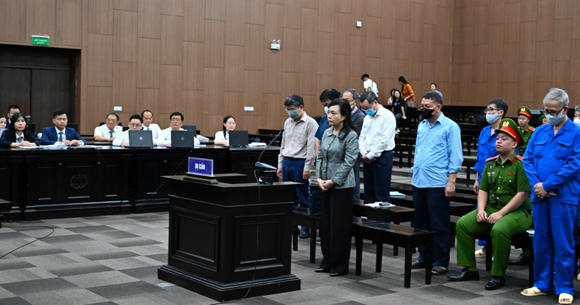 Toàn cảnh phiên tòa ngày 20/5.