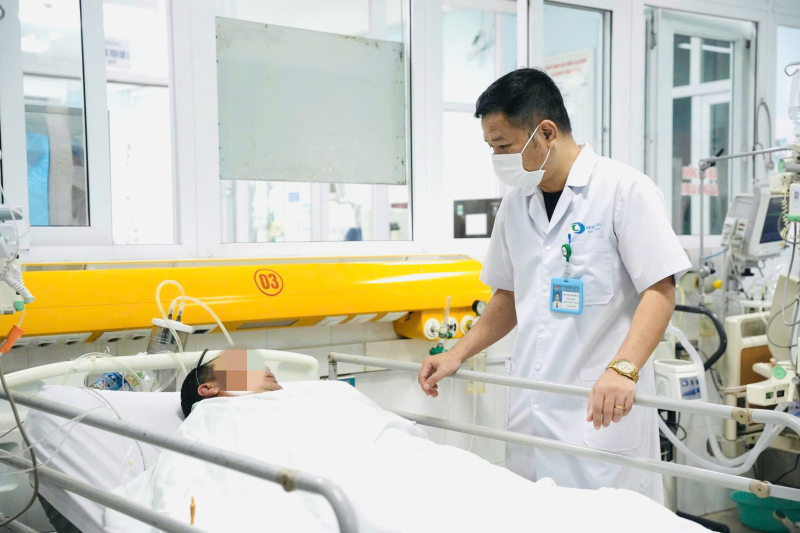 Bệnh nhân ngộ độc so đã qua cơn nguy kịch. Ảnh: Bệnh viện Bãi Cháy