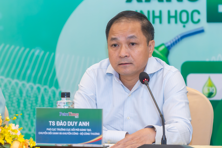 TS Đào Duy Anh - Phó cục trưởng Cục Đổi mới sáng tạo, Chuyển đổi xanh và Khuyến công (Bộ Công Thương) - Ảnh: T.NGỌC