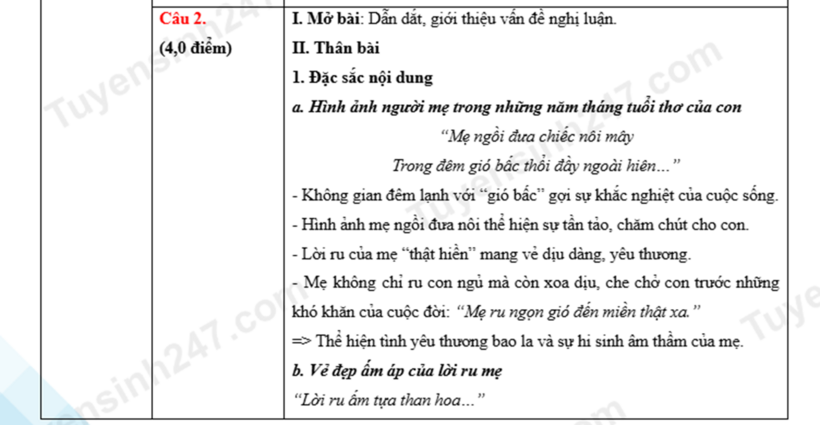 Đề thi, gợi ý đáp án môn Ngữ văn vào lớp 10 năm 2026 - 6