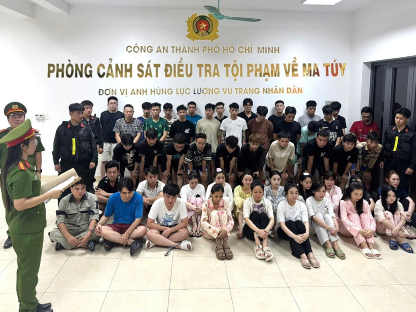 Công an TP.HCM khởi tố tổng cộng 50 người để điều tra. Ảnh: PLO
