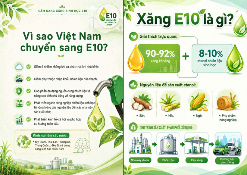 Bộ Công Thương giới thiệu cẩm nang sử dụng Xăng E10: Thông tin chi tiết, đầy đủ, chính xác nhất, ai cũng cần biết - 2