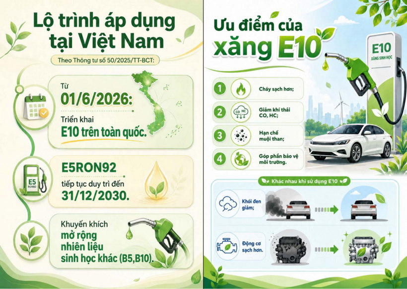 Bộ Công Thương giới thiệu cẩm nang sử dụng Xăng E10: Thông tin chi tiết, đầy đủ, chính xác nhất, ai cũng cần biết - 3