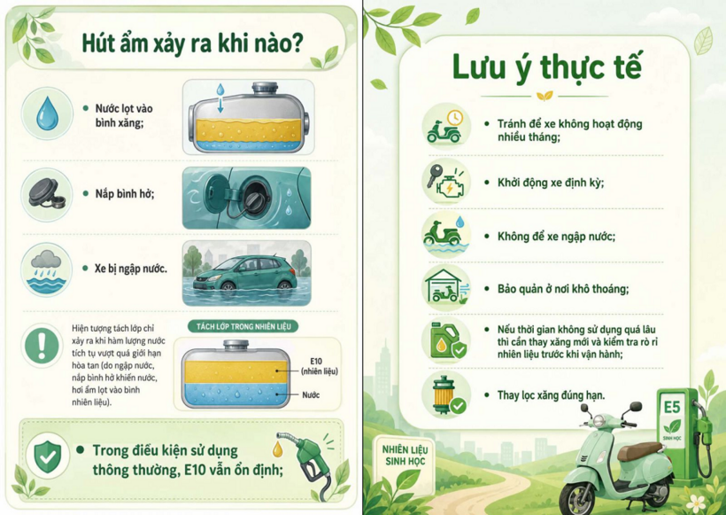 Bộ Công Thương giới thiệu cẩm nang sử dụng Xăng E10: Thông tin chi tiết, đầy đủ, chính xác nhất, ai cũng cần biết - 6