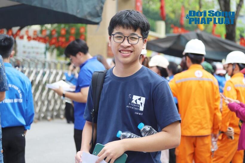 Em Hoàng Gia Huy dự đoán đạt 6-8 điểm môn Ngữ văn