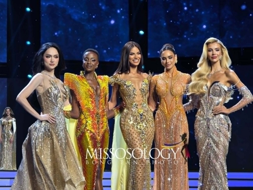 Top 5 Miss Grand International All Stars 2026 (Ảnh: Missosology).