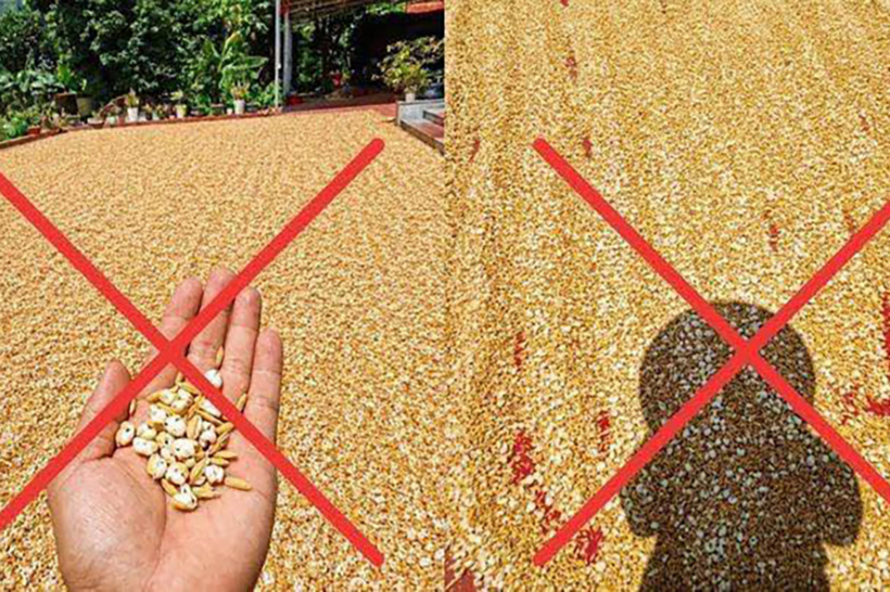 Hình ảnh sai sự thật được ông N.H.Đ. đăng lên mạng xã hội. Ảnh: Lao Động