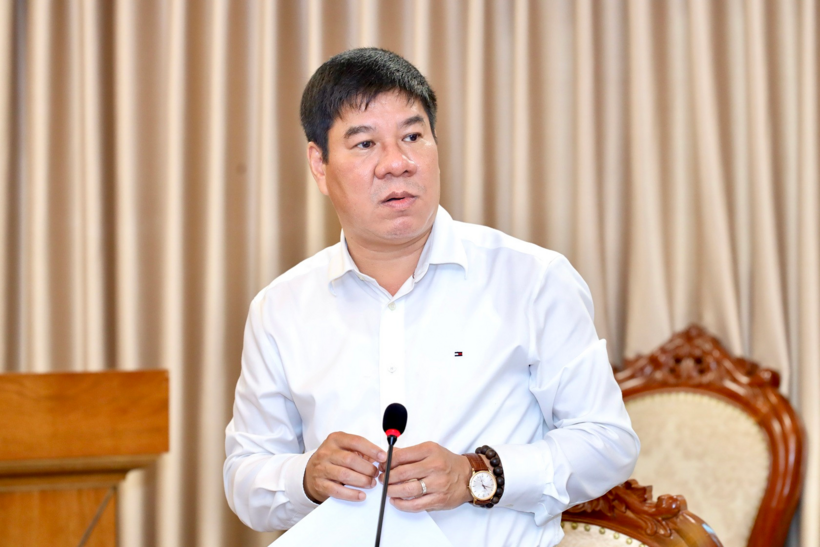 GS Huỳnh Văn Chương, Cục trưởng Cục Quản lý chất lượng phát biểu tại hội nghị. Ảnh: VietNamnet