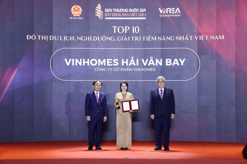 Vinhomes Hải Vân Bay được vinh danh tại Giải thưởng Quốc gia Bất động sản Việt Nam lần thứ II
