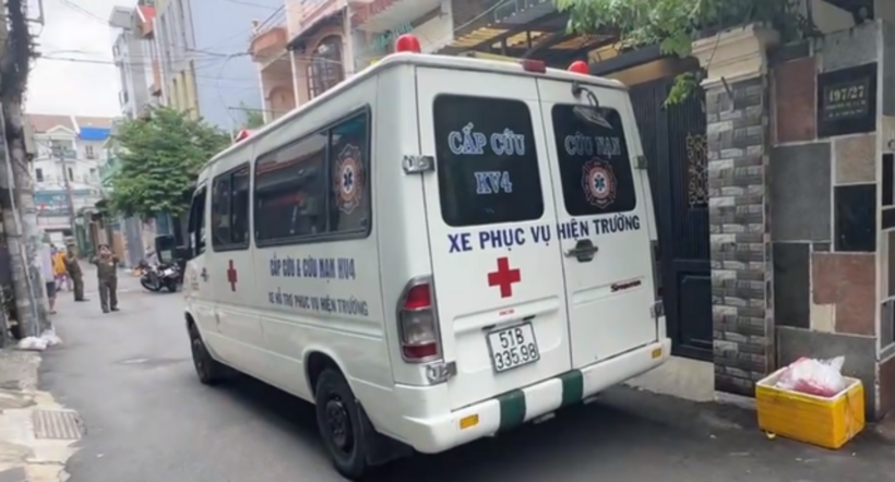 Hiện trường nơi phát hiện nam sinh viên tử vong trong phòng trọ. (Ảnh: Thanh niên)