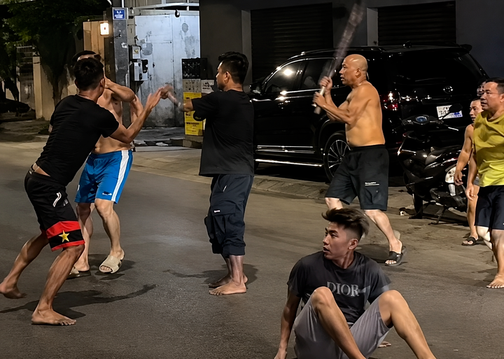 Hiện trường vụ việc. Ảnh: VTC News