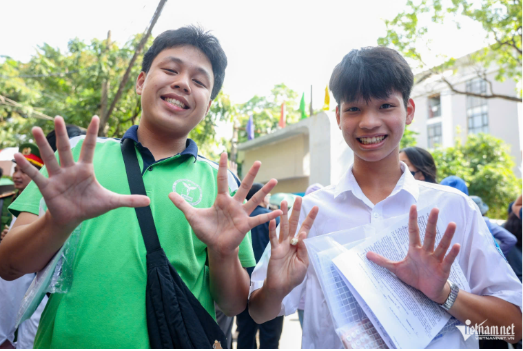 Thí sinh dự thi lớp 10 Hà Nội năm 2026. Ảnh: Thạch Thảo