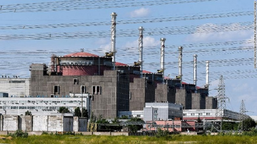 Nhà máy điện hạt nhân Zaporizhia. Ảnh minh họa