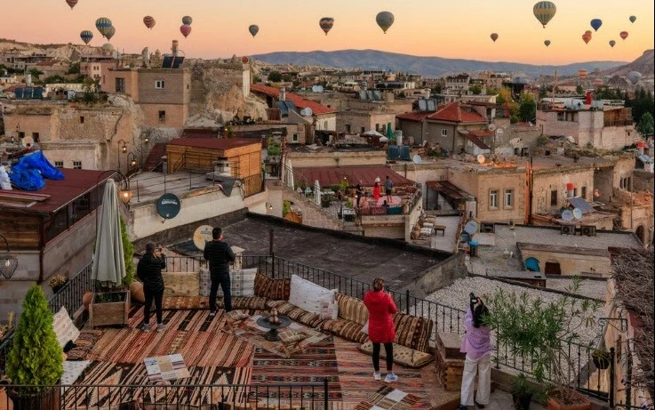 Thành cổ Cappadocia - một trong những địa điểm du lịch checklist nổi tiếng của Thổ Nhĩ Kỳ. (Nguồn: Shutterstock)