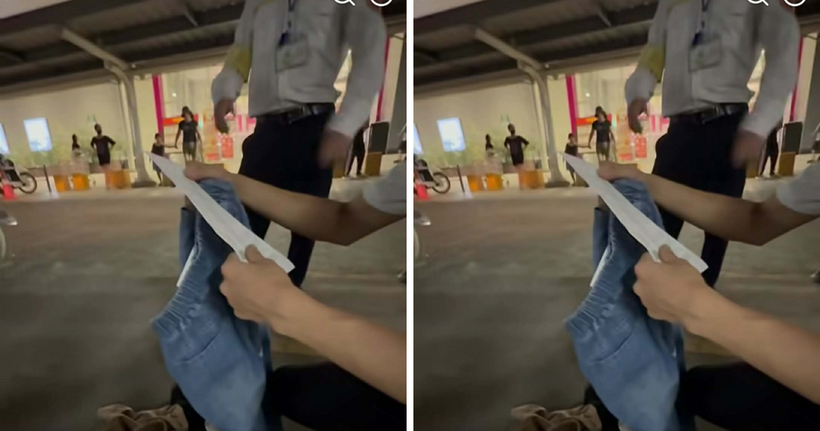 Nơi xảy ra sự việc. (Ảnh cắt clip)