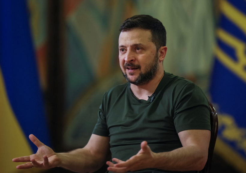 Tổng thống Ukraine Volodymyr Zelensky. Ảnh: Reuters