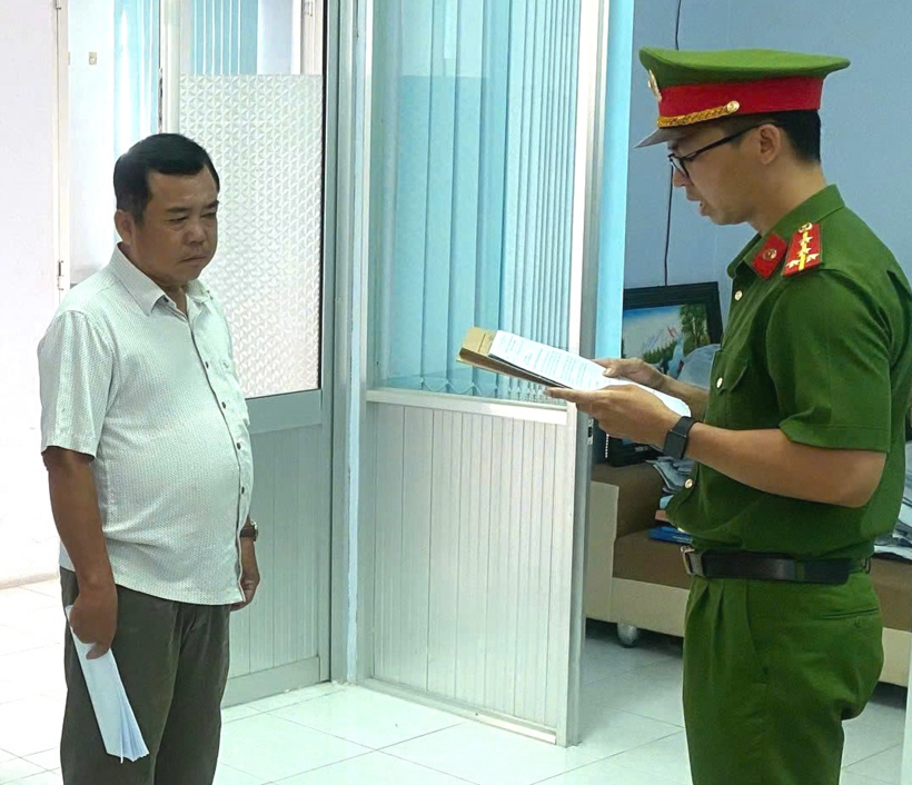 Bị can Nhan Thanh Liêm. Ảnh: Công an tỉnh An Giang