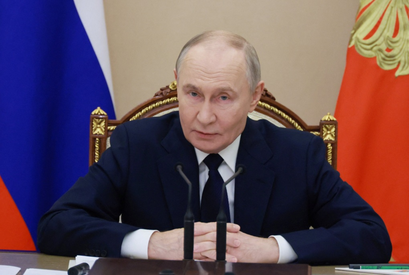 Tổng thống Nga Vladimir Putin. Ảnh: Reuters