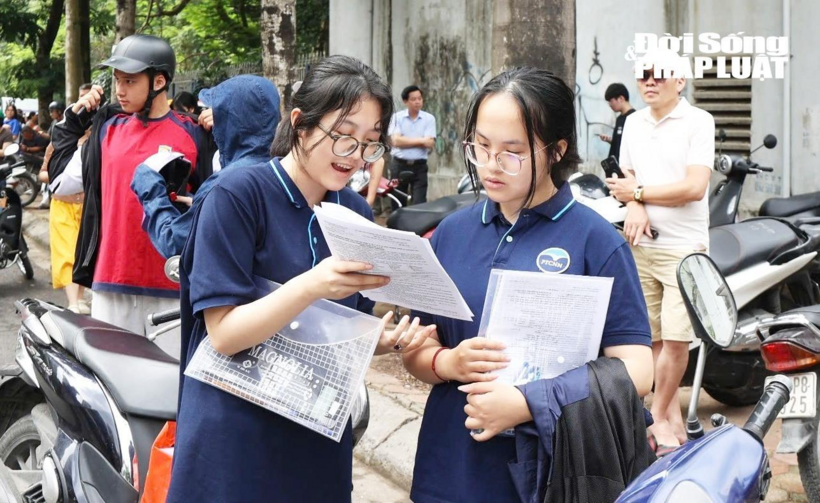 Thí sinh tham gia Kỳ thi tốt nghiệp THPT 2026. Ảnh: Lê Liên