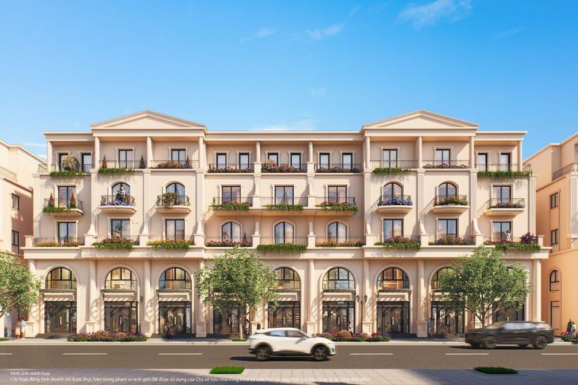 Vẻ đẹp bề thế và sang trọng của nhà vườn Green Garden Homes
