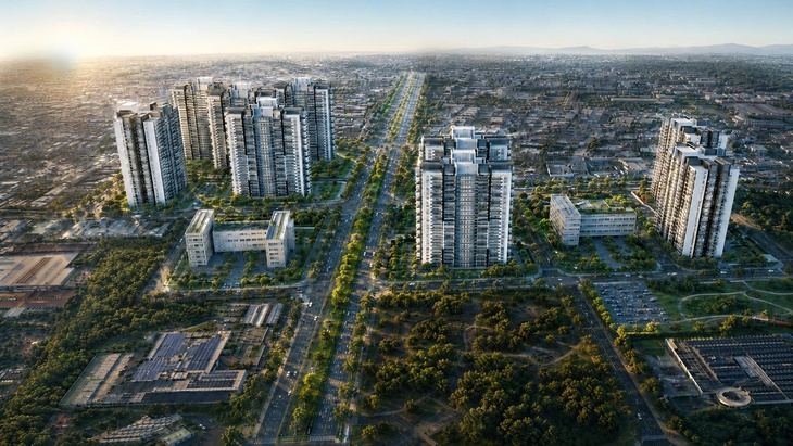 Mô hình khu nhà ở xã hội cho thuê Long Bình, thành phố Đồng Nai - Ảnh: H.M. Đây được xem là dự án nhà ở xã hội cho thuê đầu tiên của TP Đồng Nai và là dự án đầu tiên trên cả nước được triển khai thực hiện sau chỉ đạo của Tổng Bí thư, Chủ tịch nước Tô Lâm về phát triển mô hình chung cư cho thuê nhằm đáp ứng nhu cầu nhà ở của công nhân, người lao động và các đối tượng thu nhập thấp.
