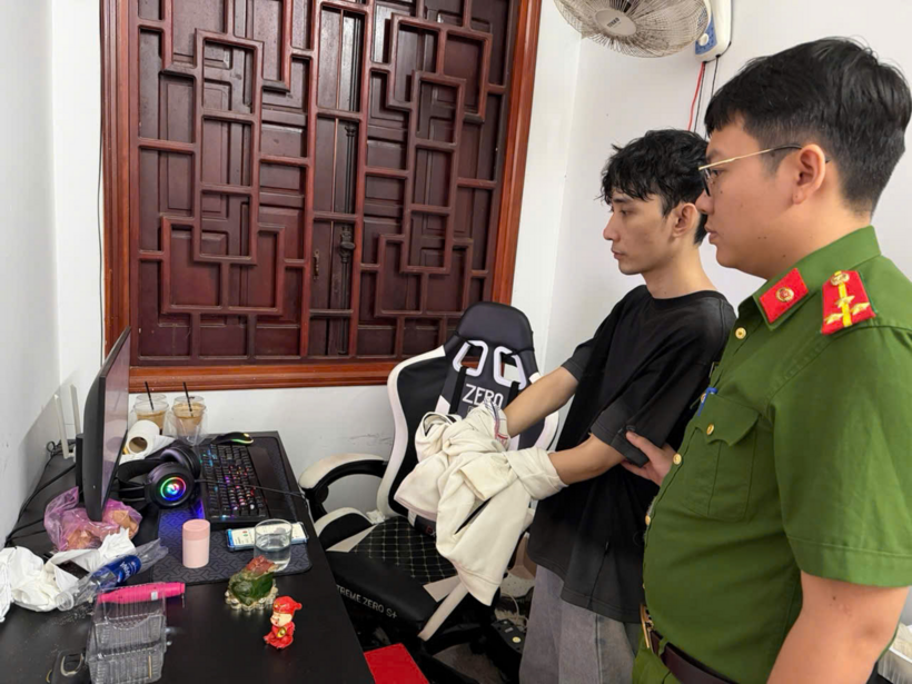 Đối tượng Trương Công Phi. (Ảnh: Công an tỉnh Hưng Yên)