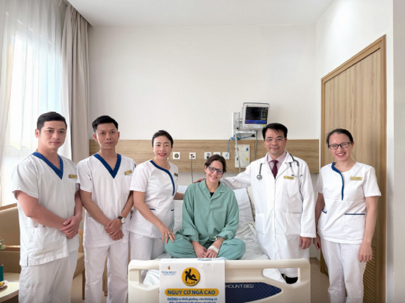 Vỡ òa với hành trình điều trị thành công cho nữ bệnh nhân người nước ngoài tại Vinmec Đà Nẵng