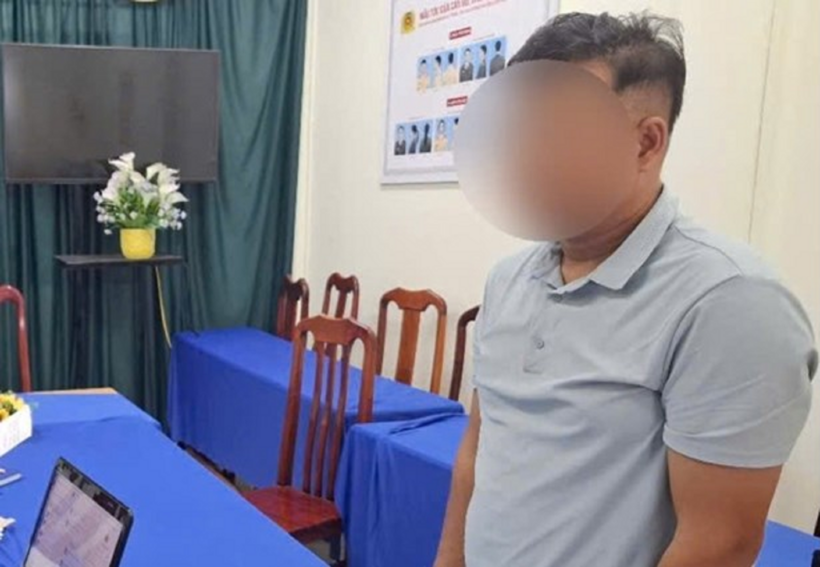 Lưu Kim Sang bị khởi tố để điều tra về hành vi “Vi phạm quy định về tham gia giao thông đường bộ”. Ảnh: Công an An Giang