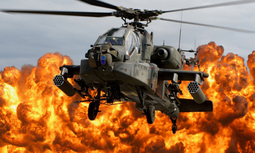 Trực thăng AH-64 Apache.