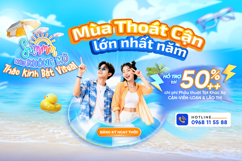 Summer Smile Days DND 2026 với nhiều chính sách hỗ trợ, trong đó mức ưu đãi chi phí phẫu thuật lên tới 50%