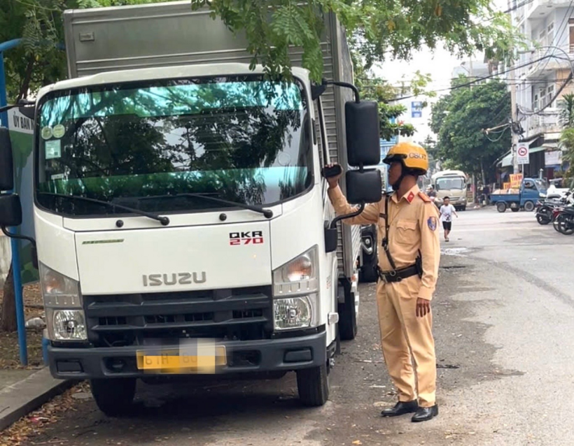 Công tác ghi hình, xử phạt qua hình ảnh được thực hiện thường xuyên. (Ảnh: Phòng Cảnh sát giao thông, Công an TP.HCM)