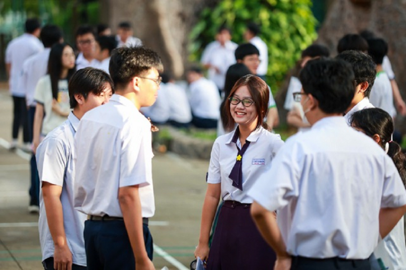 Thí sinh dự thi tốt nghiệp THPT năm nay. Ảnh: Nhật Thịnh/Thanh niên.
