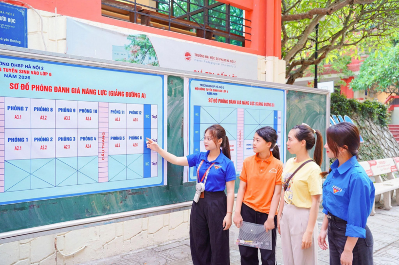 Hình ảnh trên Fanpage của Trường Đại học Sư phạm Hà Nội 2.