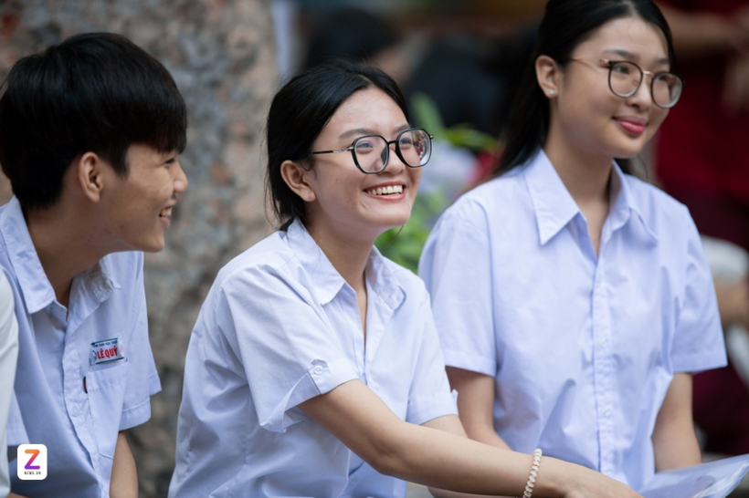 Thí sinh tại TP.HCM trong kỳ thi tốt nghiệp THPT 2025. Ảnh: Phương Lâm.