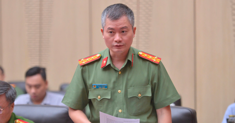 Đại tá Nguyễn Tuấn Hưng, Phó Cục trưởng Cục An ninh điều tra Bộ Công an.
