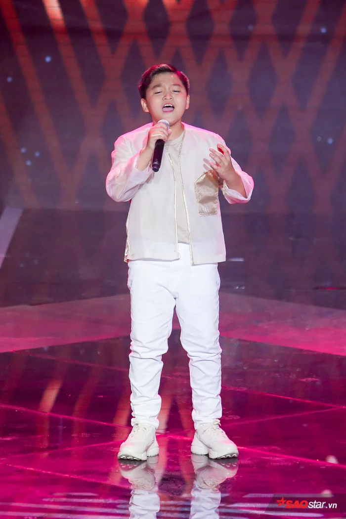 Chấn Quốc không nhận được nhiều sự chú ý ở các vòng đầu The Voice Kids 2019.
