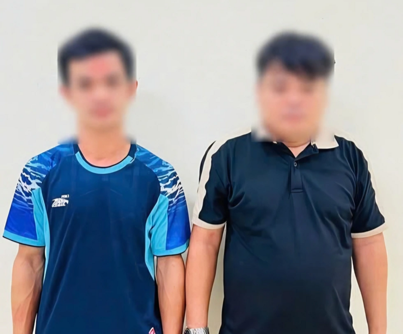Hai nghi phạm bị Công an thành phố Đà Nẵng bắt giữ để điều tra hành vi ghi cá độ bóng đá World Cup 2026 qua ứng dụng Zalo