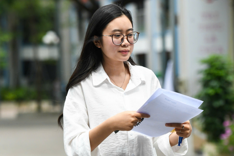 Thí sinh thi tốt nghiệp THPT năm nay. Ảnh: Vietnamnet