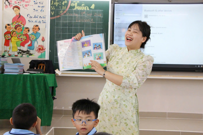 Giáo viên tại TP.HCM. Ảnh: Yến Hoa