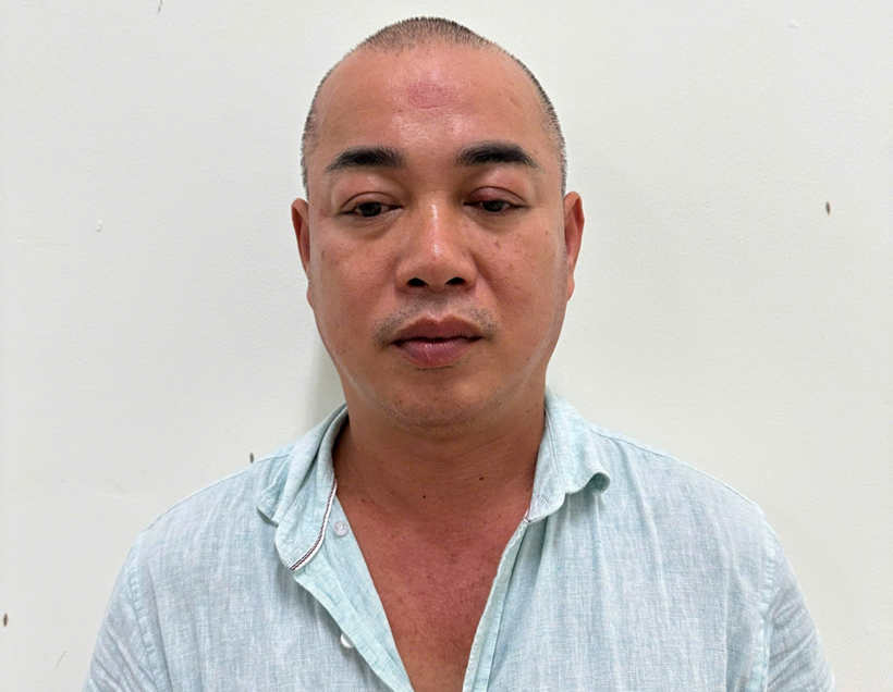 Đối tượng Trần Trung Việt . Ảnh: Công an Đà Nẵng