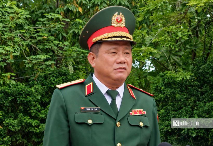 Thiếu tướng Trần Chí Tâm, Phó Chính ủy Quân khu 7, Trưởng Ban Chỉ đạo 515 Quân khu 7.