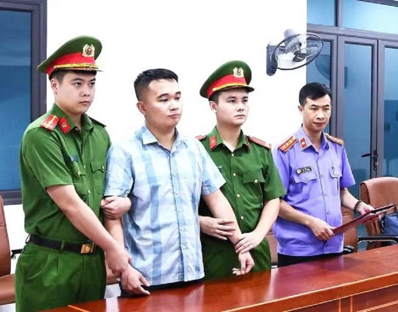 Viện Kiểm sát nhân dân tỉnh Tuyên Quang đã phê chuẩn lệnh bắt người bị giữ trong trường hợp khẩn cấp đối với Nguyễn Hà Duy. Ảnh: Tiền phong.