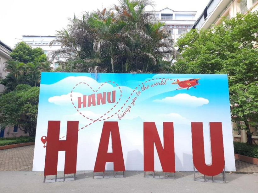 Một góc Đại học Hà Nội năm 2024. Ảnh: Website trường.
