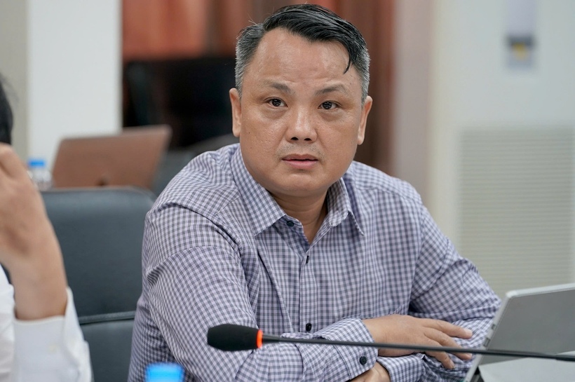 Ông Trần Quang Hà, Phó Vụ trưởng Vụ Khoa học, Công nghệ, Môi trường và Vật liệu xây dựng (Bộ Xây dựng). Ảnh Tạ Hải
