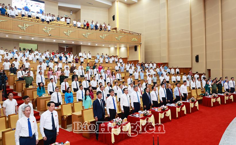 Kỳ họp thứ ba, HĐND tỉnh khóa XVIII, nhiệm kỳ 2026 - 2031. Ảnh: Báo Hưng Yên.