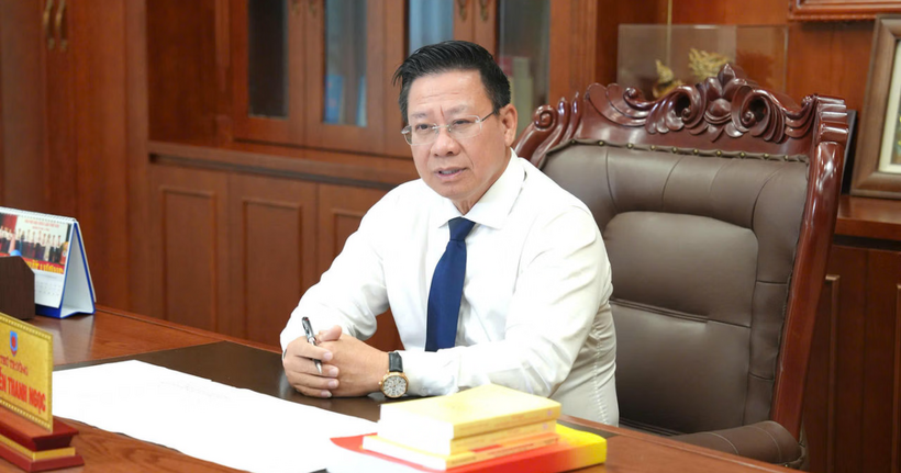 Thứ trưởng Bộ Tư pháp Nguyễn Thanh Ngọc. (Ảnh: P.Mai)