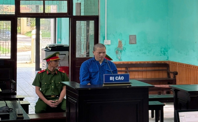 Bị táo Hồ Văn Phương Tâm tại phiên toà. (Ảnh: VietnamNet)